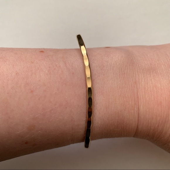 Small Gold Fill Cuff Bracelet - Picture 1 of 7
